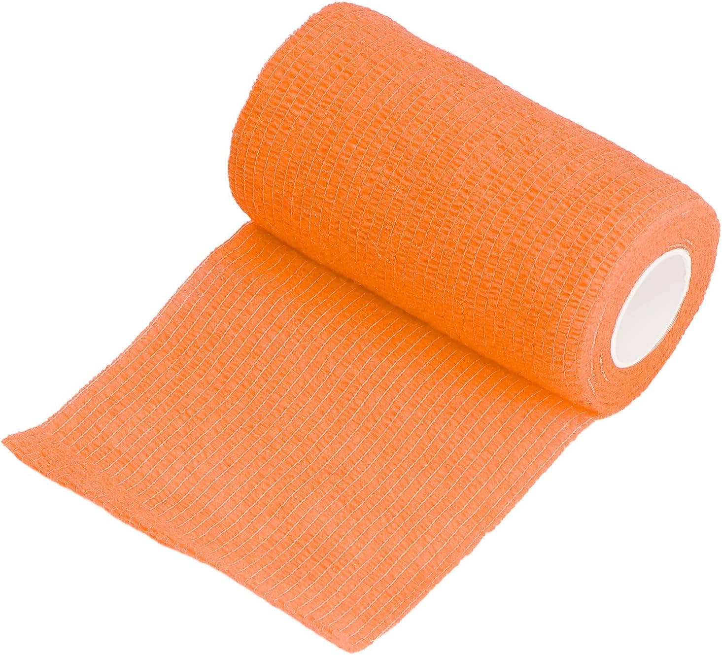 12PCS Self Adhesive Bandage, Natural Latex Elastic Self Adhesive Wrap, Bandage Wrap for Cows,Dogs, Horses, Cats and Other Pets(Orange)