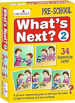 Creative's What's Next -2 | A Memory Game to Develop Logical Thinking & Story Telling | Sequence Cards| Pre-School Games | Learning & Educational | What's Next Series for Ages 4 & Up