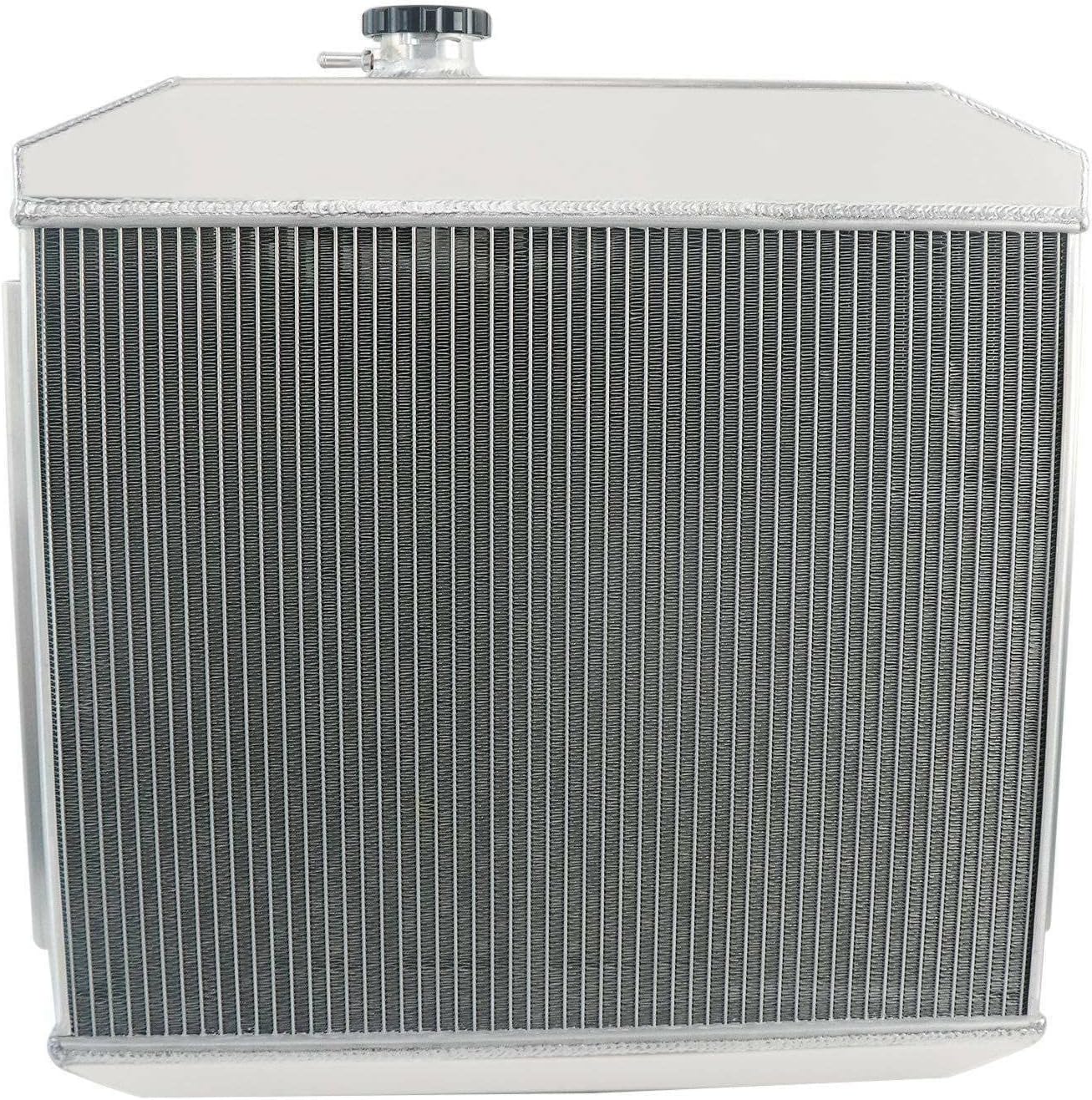 ALLOYWORKS 3 Row Core Aluminum Radiator+Shroud fan+Relay For 1955 1956 1957 Chevy Bel-air Del Ray L6/V8 Engines