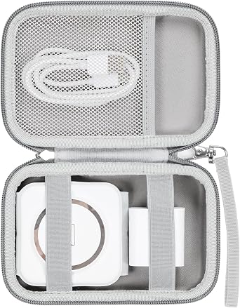 Travel Hard Case Compatible with UCOMX nano/for Apple MagSafe Duo/for Iseyyox/for Rtops/for LISEN 3 in 1 Wireless Foldable Magnetic Charger, Easy to carrying, Box Only Gray