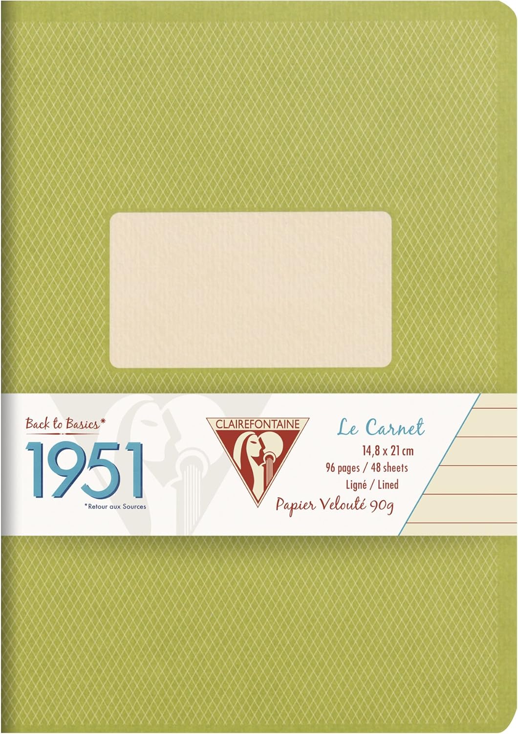 Clairefontaine 195136C Collection 1951 Set of 10 Stapled Notebooks - A5 14.8x21 cm - 96 Lined Pages - White Paper 90 g - Random Colours - Image 5