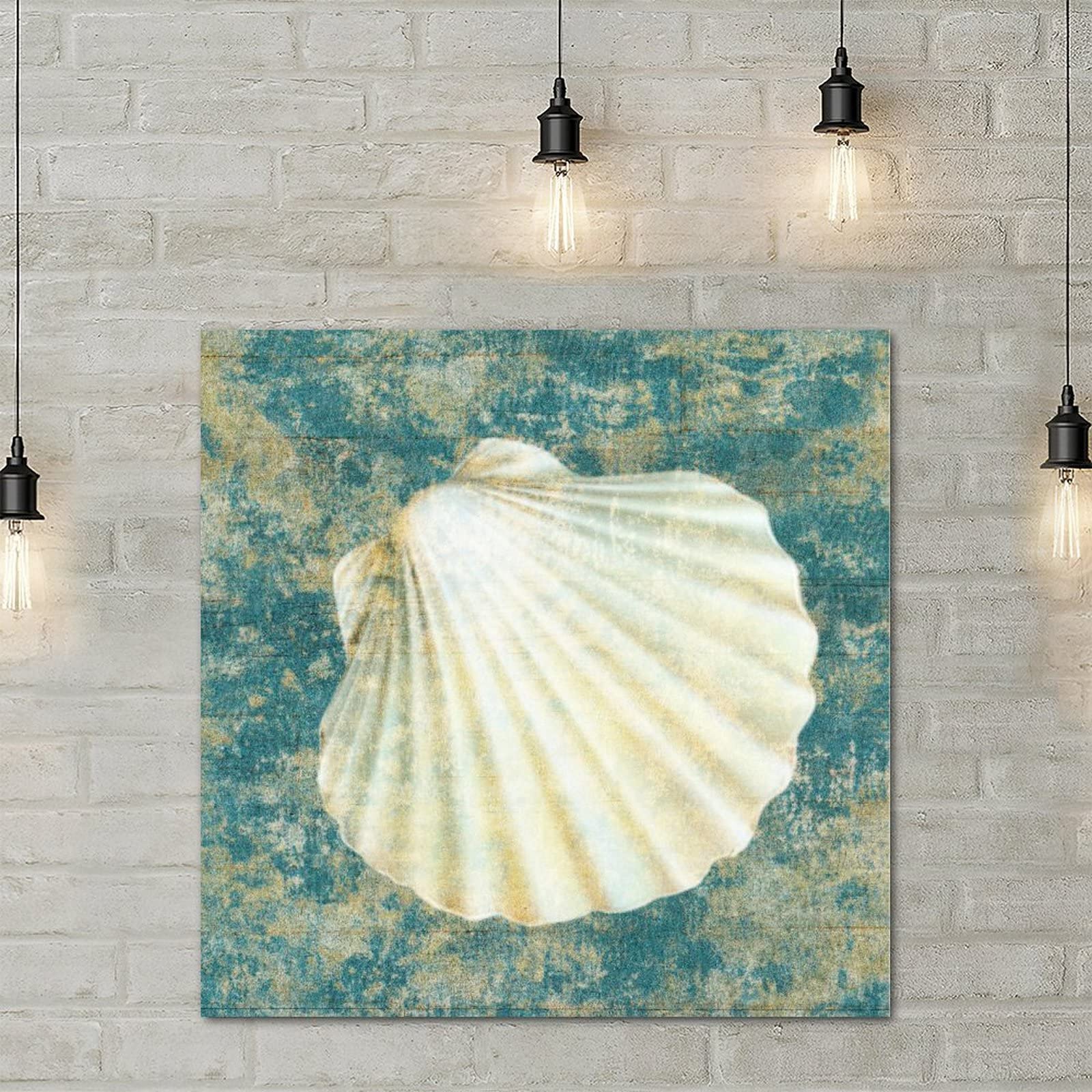 Amazon.com: Vintage Canvas Wall Art 16x16 Inch,Ocean Life