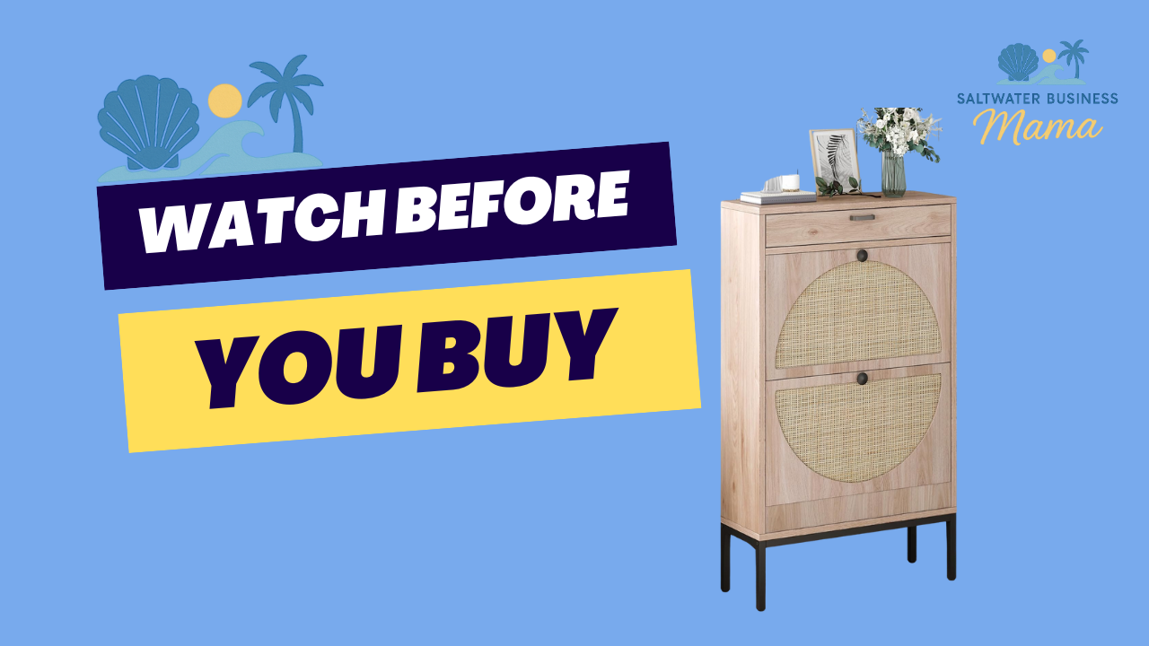 Watch What You Should Know Before Buying This Shoe Cabinet on