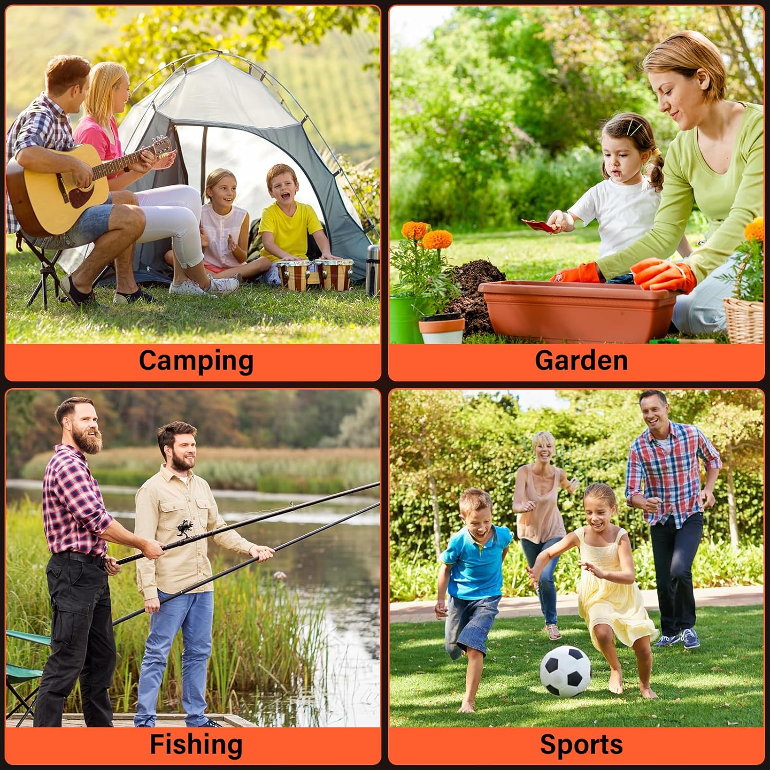 Wagons Cart Foldable with Wheels Collapsible: 360LBS Portable Heavy Duty Folding Grocery Wagon Cart for Shopping Camping - All Terrain Rolling Utility Wagon for Groceries Outdoor Sports