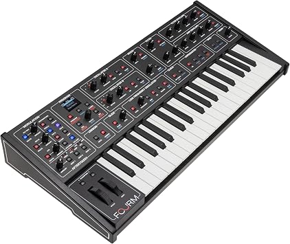 Sequential Fourm Compact Polyphonic Analog Synthesizer
