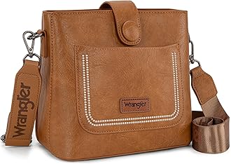 Wrangler Crossbody Purses for Women Cute Handbag and Shoulder Bag for Ladies