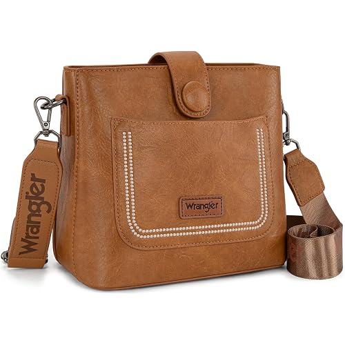 Wrangler Crossbody Purses for Women Cute Handbag and Shoulder Bag for Ladies