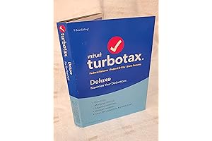 TurboTax 2018 Deluxe Federal Plus State Tax Software CD [PC / Mac]