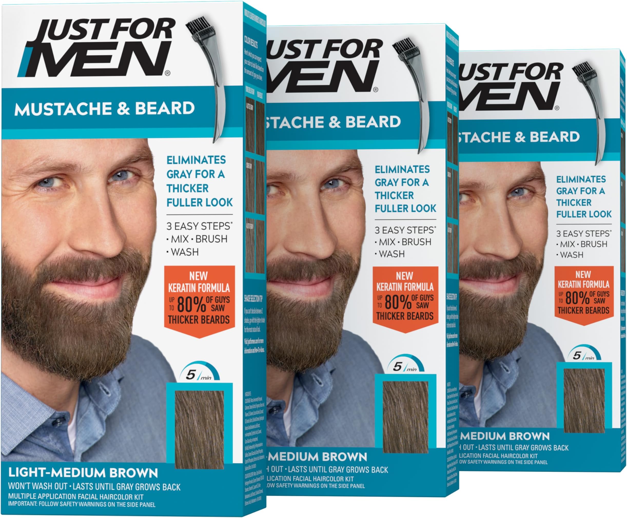 Just For Men Mustache & Beard