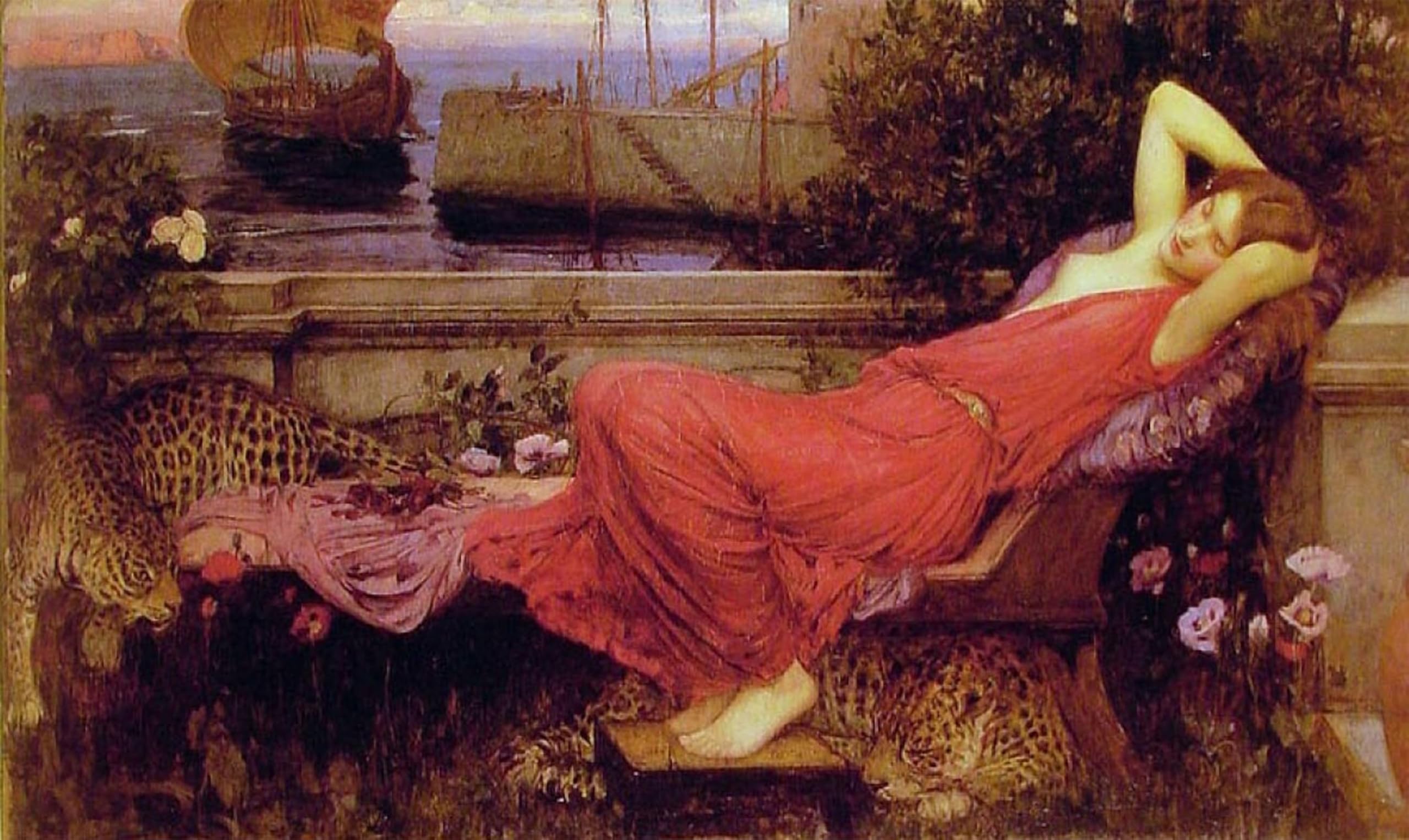 POSTERIIk Famous Print Pop Art Wall Art Graffiti Study of Two Nymphs for Hylas and the Nymphs by John William Waterhouse Art Prints for Home Decor 60x90cm