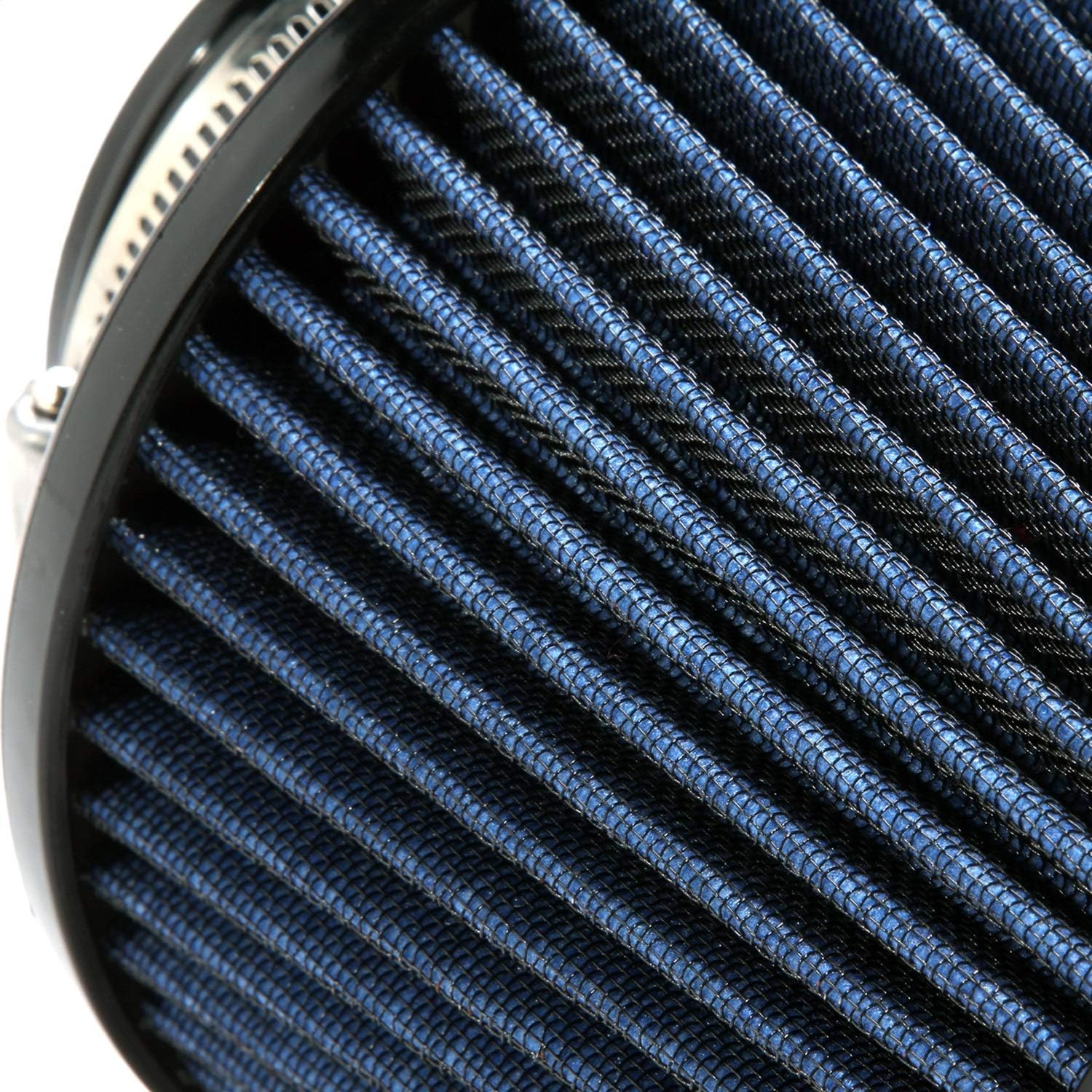 BBK Performance BBK 1742 BBK Cold Air Intake Replacement High Flow Washable Air Filter - Blue