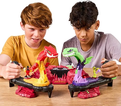 Miniatura 3 de Legends of Akedo Beast Strike Serpent Fury Arena. Combate con tus guerreros y tus bestias para ganar! con más de 40 efectos de sonido y luces reales