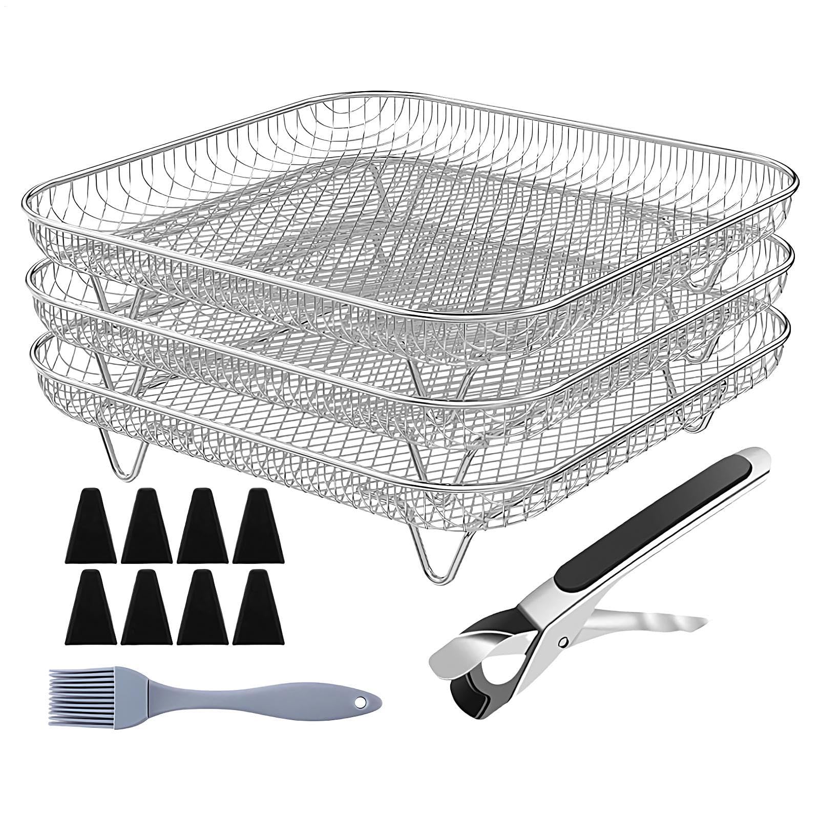 Grille de friteuse à air comprimé pour four en acier inoxydable