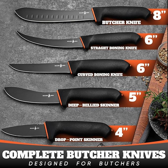 Set de Cuchillos de 6 Piezas con Cuchillo de Chef miniatura 5