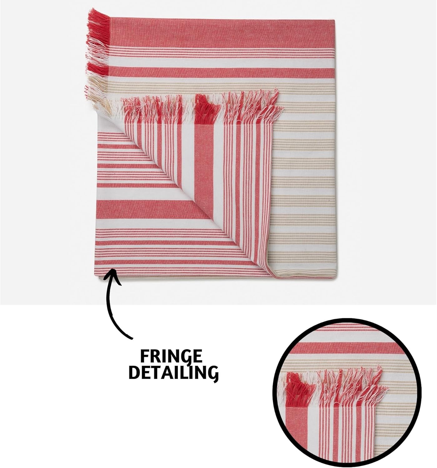 Folkulture Turkish Beach Towel with Tote Bag | Oversized (40 x 70) Quick Dry Bath Towels for Adults, Swimming Pool, Travel | Large Lightweight Beach Blanket Waterproof, Sandproof Beach Accessories