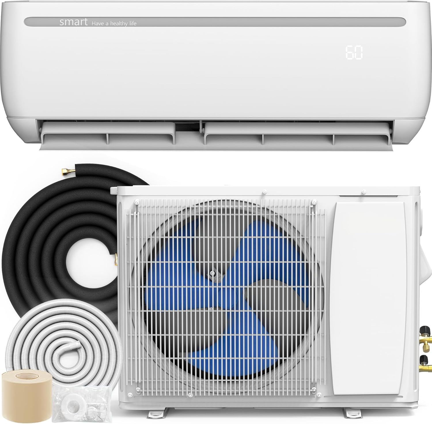 YITAHOME 9000 BTU Mini Split Air Conditioner Heat Pump System User Manual