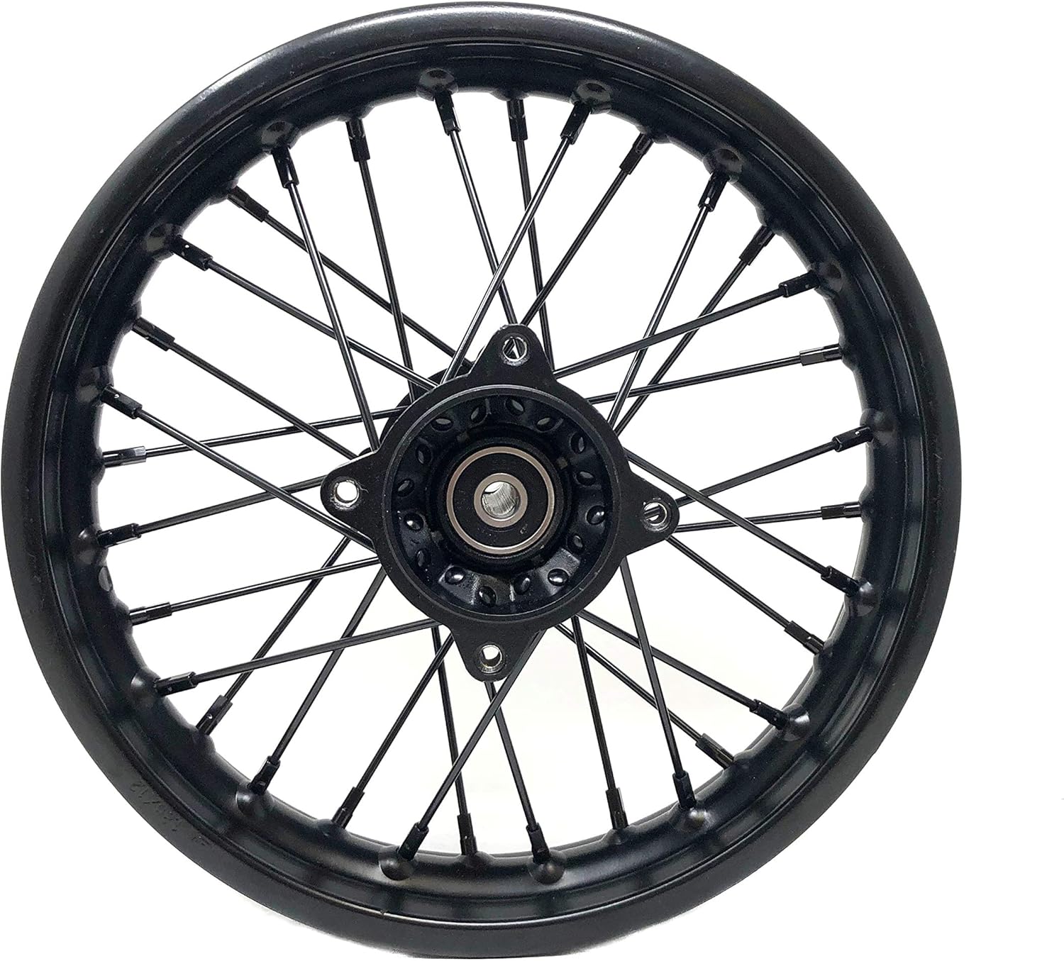 MYK Wheel Rim Rear 1.85x12” fits tire 80/100-12 (3.00-12) for Off Road Dirt Bike motorcycle Tao Tao DB14
