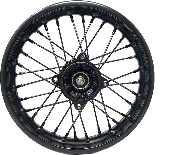 MYK Wheel Rim Rear 1.85x12 fits tire 80/100-12 (3.00-12) for Off Road Dirt Bike motorcycle Tao Tao DB14