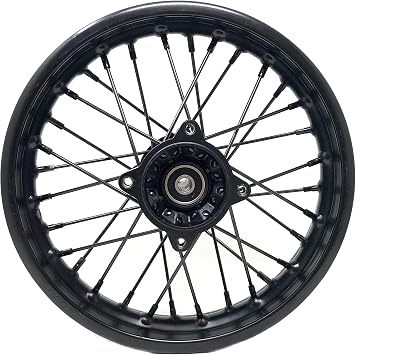 MYK Wheel Rim Rear 1.85x12 fits tire 80/100-12 (3.00-12) for Off Road Dirt Bike motorcycle Tao Tao DB14
