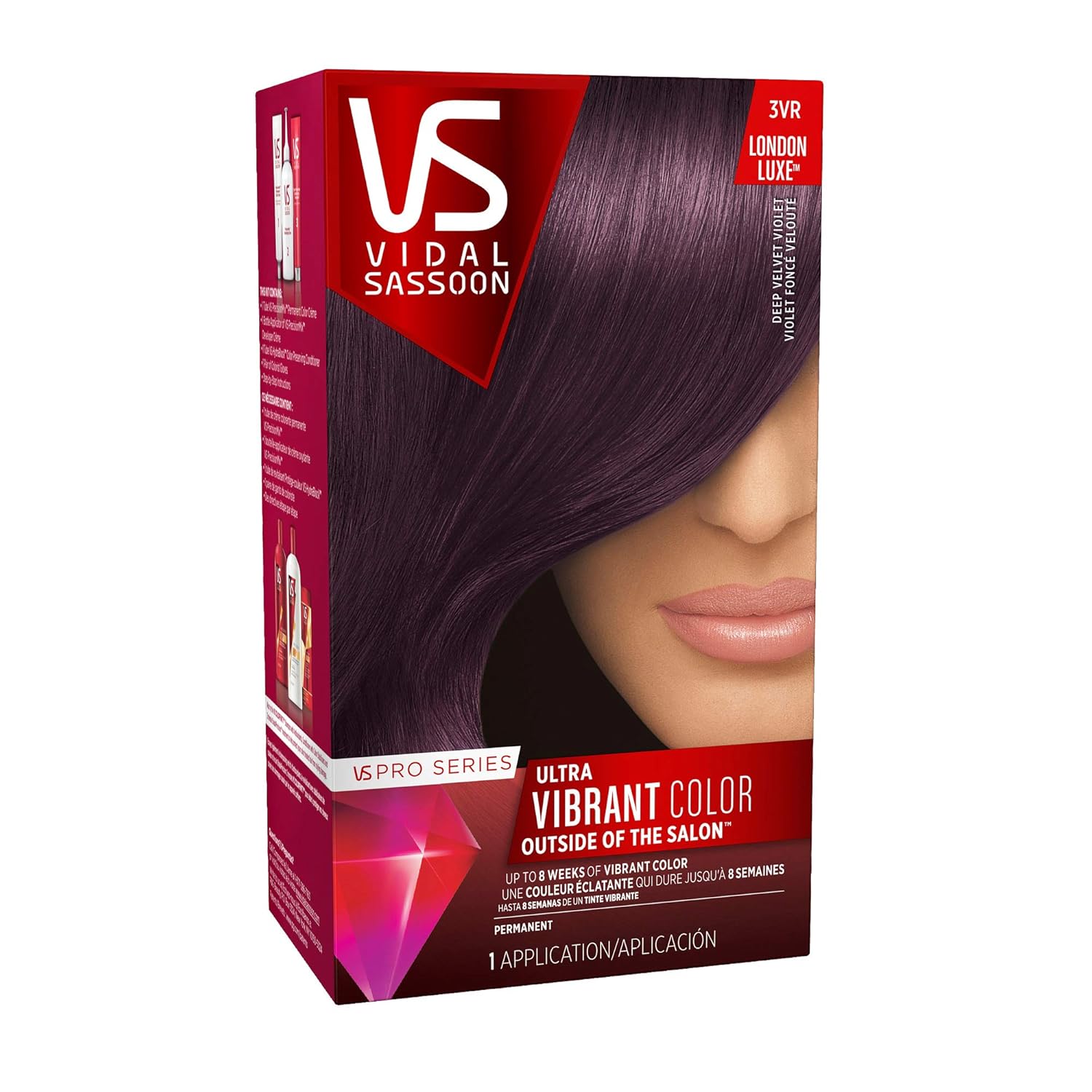 Clairol Vidal Sassoon Pro Series Hair Coloring Tools, 1 Deep Black