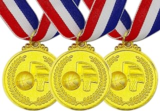 2'' Medals for Awards – 3/6/12/24/36/48 Pcs, Lightweight Zinc Alloy Medals - Gold, Silver, Bronze for 1st, 2nd, 3rd Place, Includes Ribbons