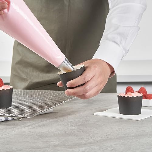 Miniatura 352 de Restaurantware Panificio Premium - Taza de papel Kraft de 10 onzas para hornear, tazas de papel para hornear, perfectas para magdalenas, cupcakes