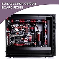 Vista 5 de uxcell M2.0.197x0.157 in+0.157 in macho-hembra latón hexagonal PCB placa base separador separador para FPV Drone Quadcopter, computadora y placa