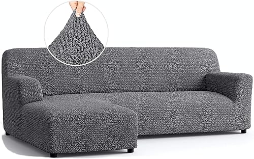 Miniatura 50 de PAULATO BY GA.I.CO. Funda de sofá modular, funda para sofá chaise en forma de L, fundas lavables para sofá esquinero, funda elástica de ajuste