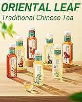 Vista 7 de ORIENTAL LEAF Té helado sin azúcar - Té blanco mandarina embotellado, botellas de 16.9 onzas líquidas (paquete de 15), sin azúcar, 0 calorías