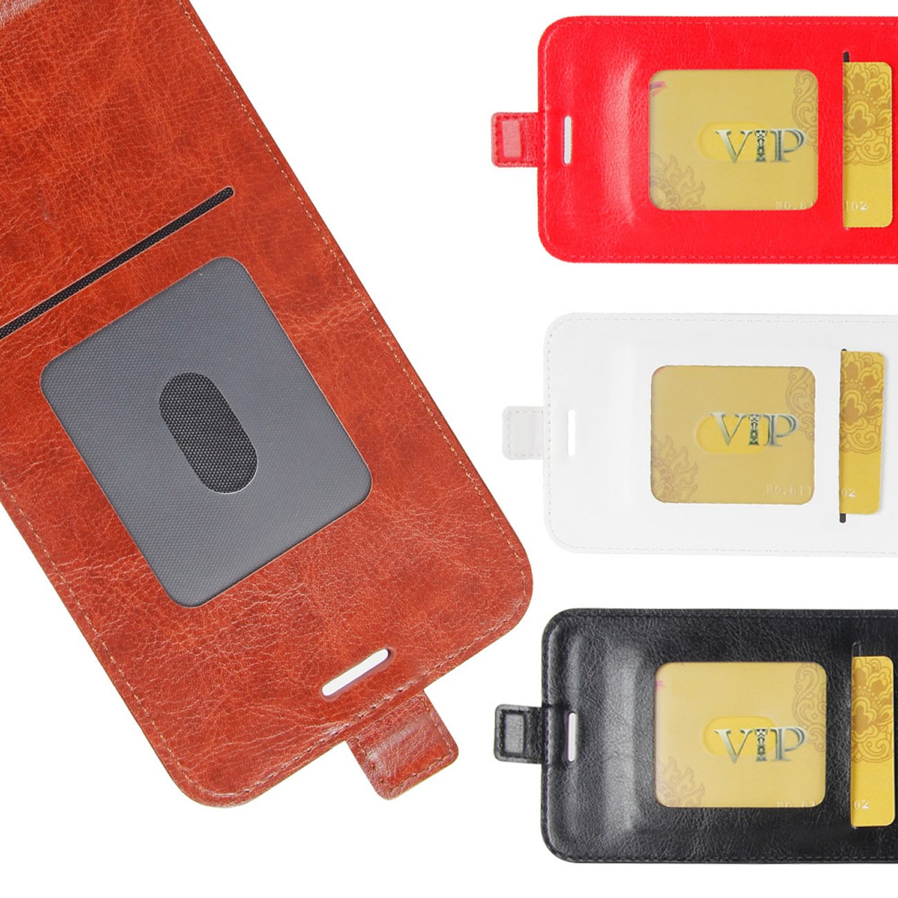 Coque à Clapet Pour Huawei P10 Lite - Rouge - Style Bookstyle