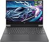 HP Victus Gaming Laptop, AMD Ryzen 5 8645HS, 8 GB DDR5 RAM, 1 TB PCIe SSD, 15.6 FHD (1920x1080) 144Hz Display, Nvidia G-Force RTX 4050, Backlit Numeric Keyboard, W11 Home, Mica Silver