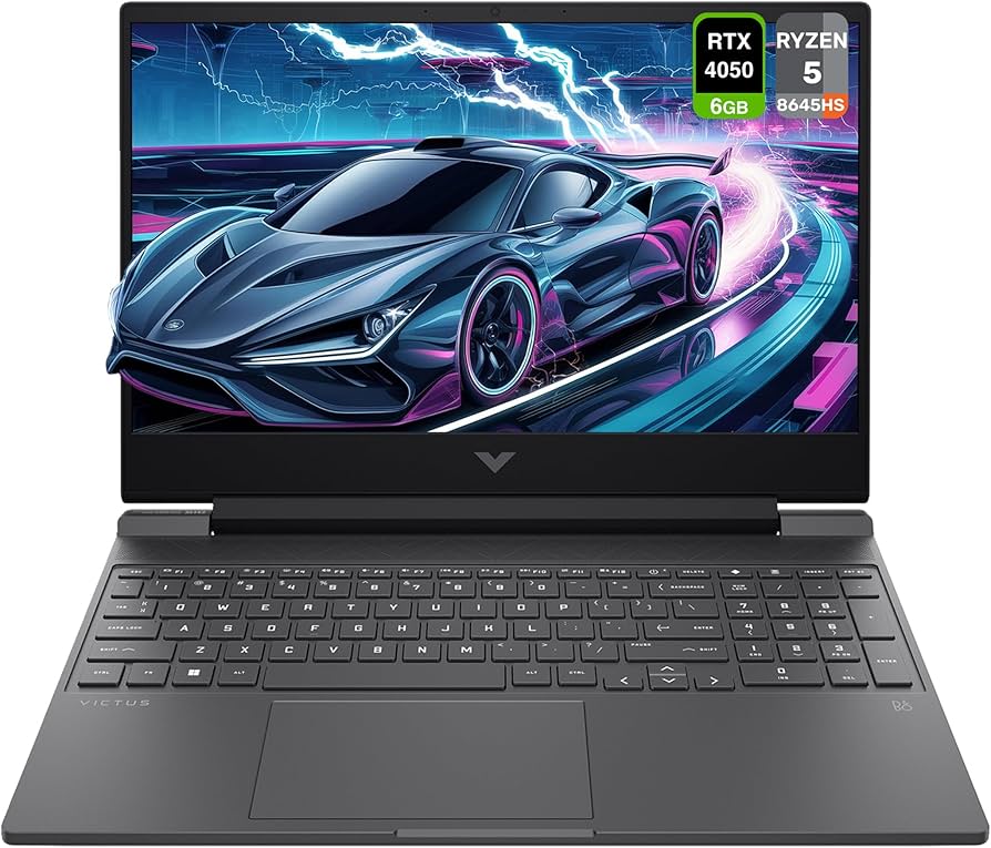 Amazon.com: HP Victus Gaming Laptop, AMD Ryzen 5 8645HS, 8 GB DDR5