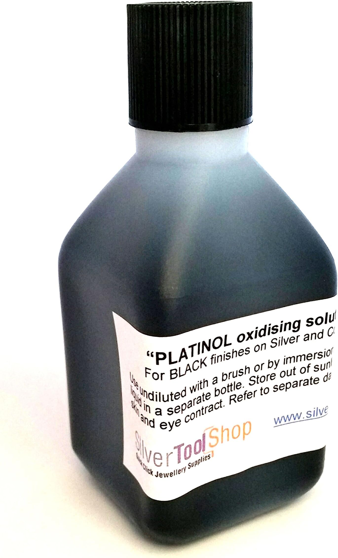 Platinol Oxidising Solution, 100ml for Colouring Silver and Copper to Black.