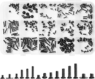 300Pcs Laptop Screws Notebook Computer Tiny Screw Kit 15 Sizes | M2 M2.5 M3 Laptop Replacement Computer Screws for Motherboard SSD PC Fan Hard Drive