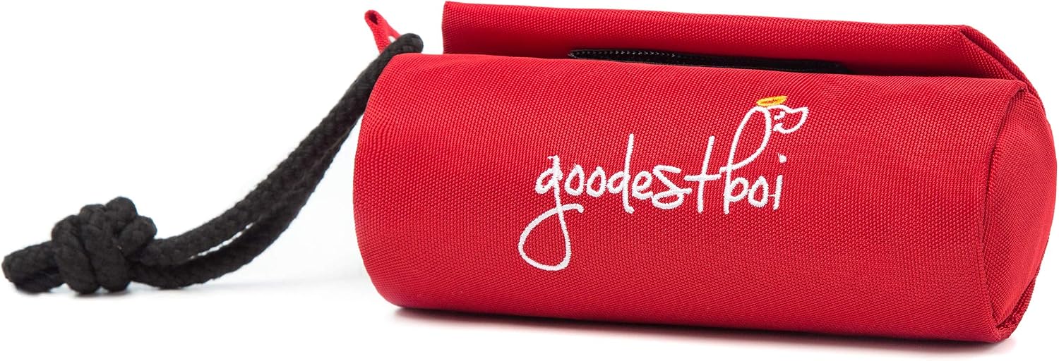 goodestboi Treat Bag for Dog Training - Durable Training Dummy for Treats - Training Pouch for Retrieval Training - Dog Treat Pouch
