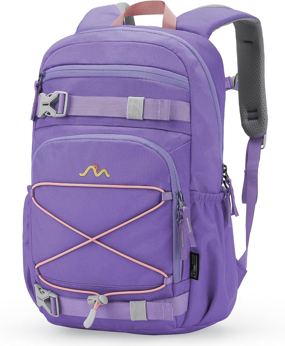 Kids Backpack for Boys Girls Elementary Kindergarten School Bag Lightweight Children Daypack | 15L/18L Elementary Kindergarten Lightweight breathable straps, chest support, spacious storage for school, travel, hiking