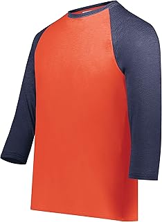 Augusta Sportswear Mens Gameday Vintage 3/4 Tee