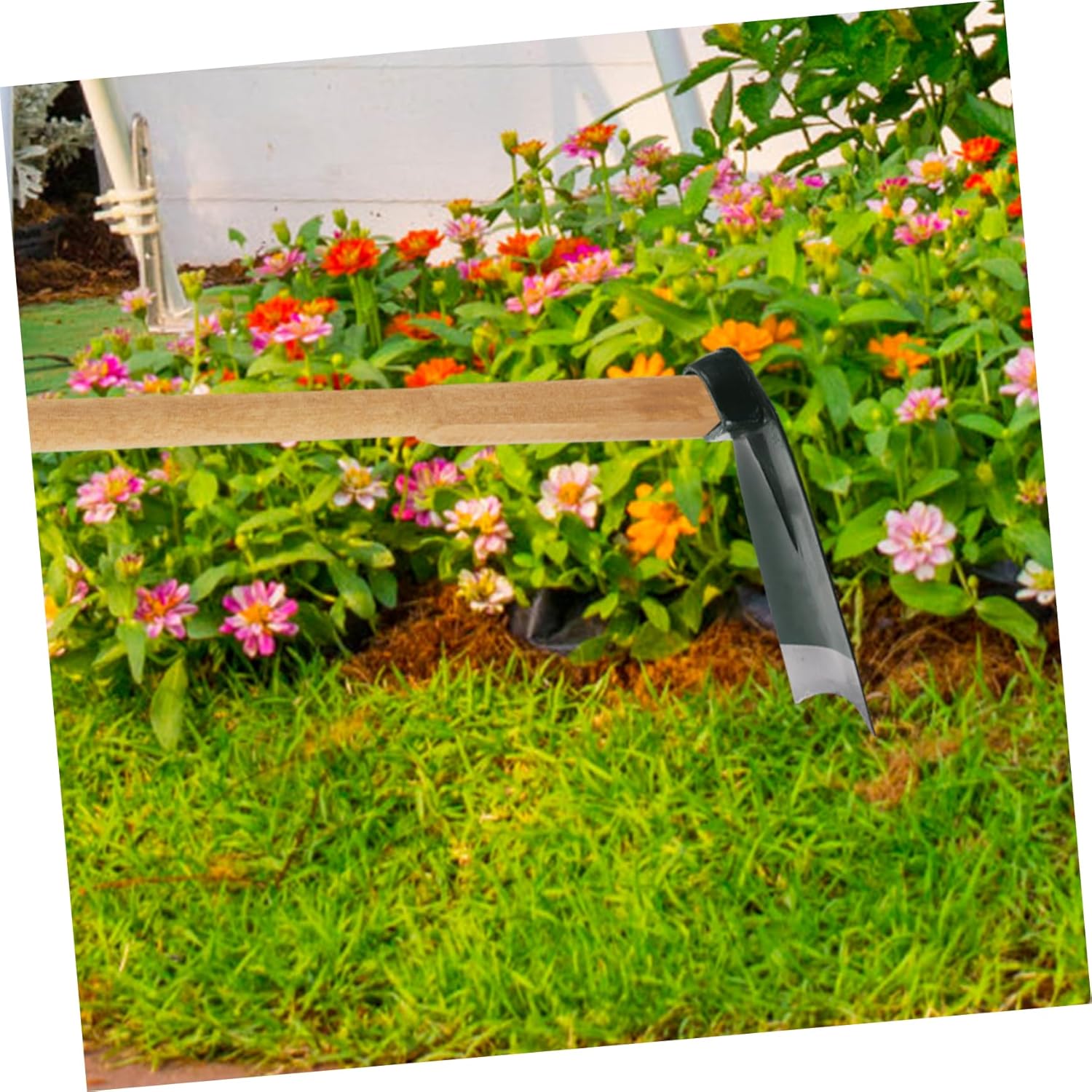 TOYANDONA Gardening Hoe Head Durable Weeding Tool for Planting and Flower Farming Lightweight Handheld Design for Garden Cultivation and Soil Loosening