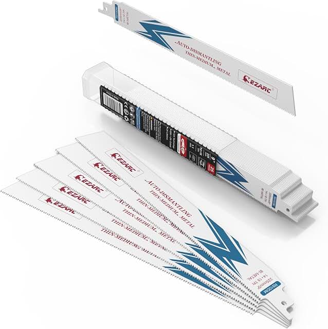 EZARC 9-inch 14 plus 18 TPI bi-metal blades