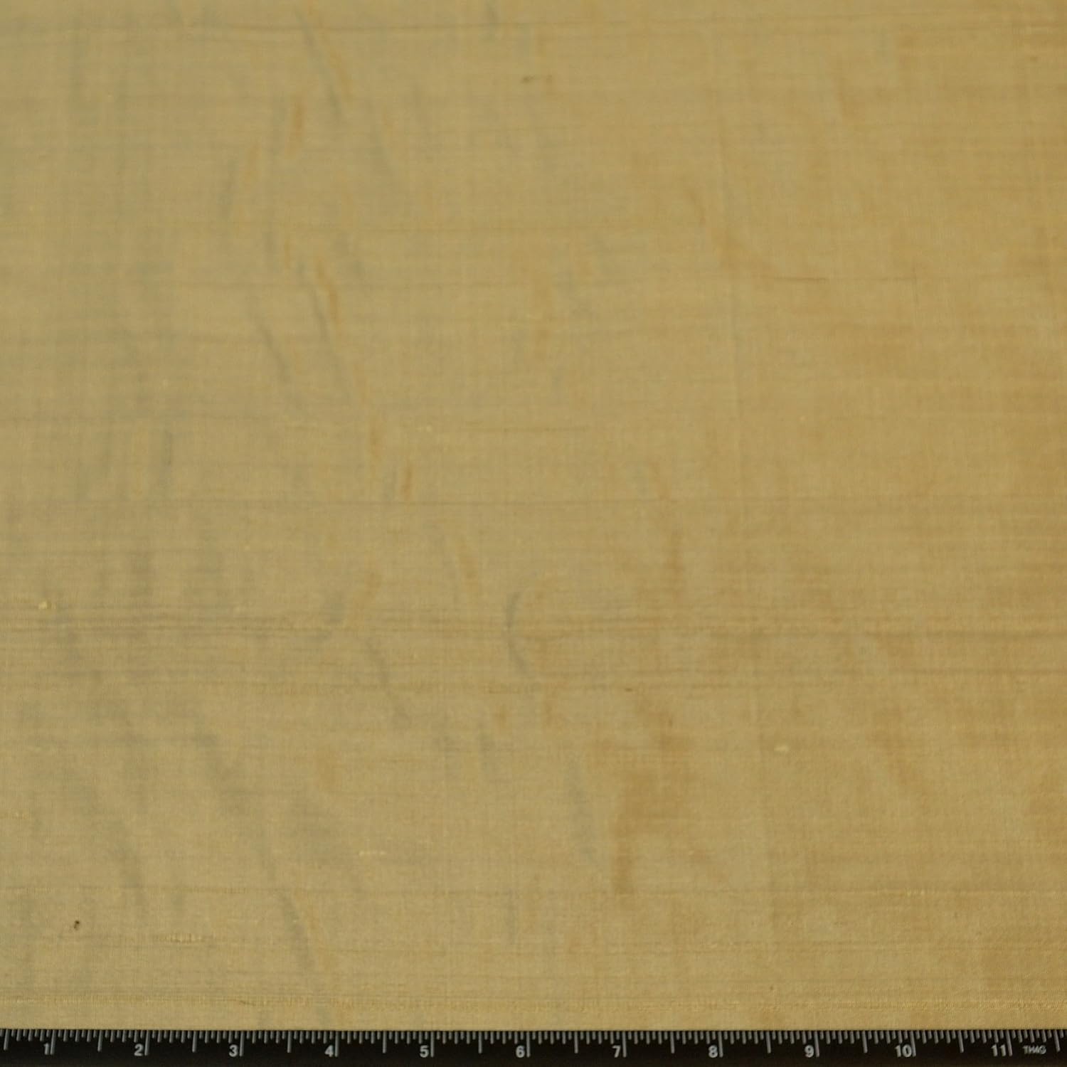 44" Wide - Iridescent Toast Dupioni Silk, 100% Silk Fabric, by The Yard