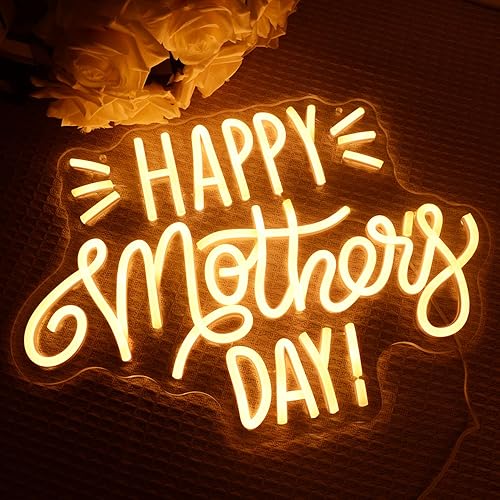 Miniatura 8 de Letreros de neón de Feliz Navidad como regalo, letras rojas y blancas con luces LED de árbol para decoración de pared de fiesta, "16.9 x 11 in",