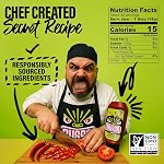 GUSSA Sauce 1 Pack 16 oz - Sweet and Spicy - Bold Indian Flavor - for Vegetables, Noodles, Rice, Burgers, Meat, Seafood, Tacos, and More. Gluten Free, Non GMO, No Preservatives, Vegan, BPA free