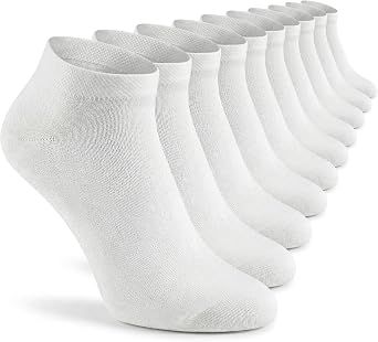 10lu Pamuklu Diki siz D z G ndelik Klasik Erkek Kad n Sneaker  orap, Bilek Boy K sa Spor Ko u Y r y   orab  3007
