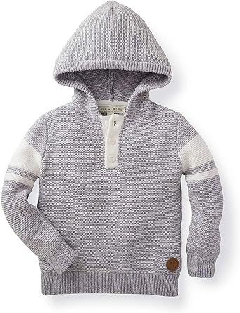 Hope & Henry Boys Hooded Pullover Sweater
