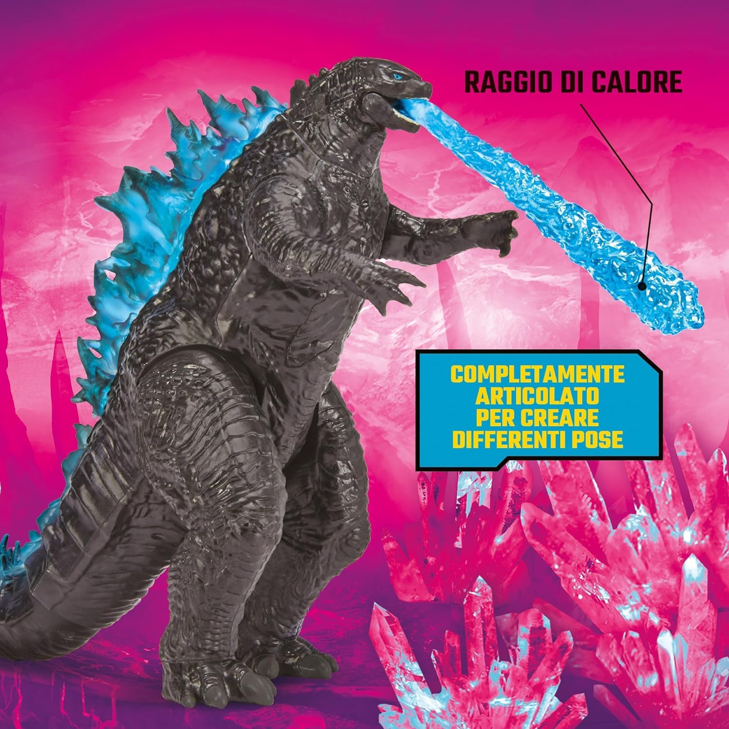 Giochi Preziosi – Kong Gigante 30 Cm Articolato Con Accessori, Altamente Dettagliato, Da 4 Anni – Ispirato Al Film Godzilla X Kong