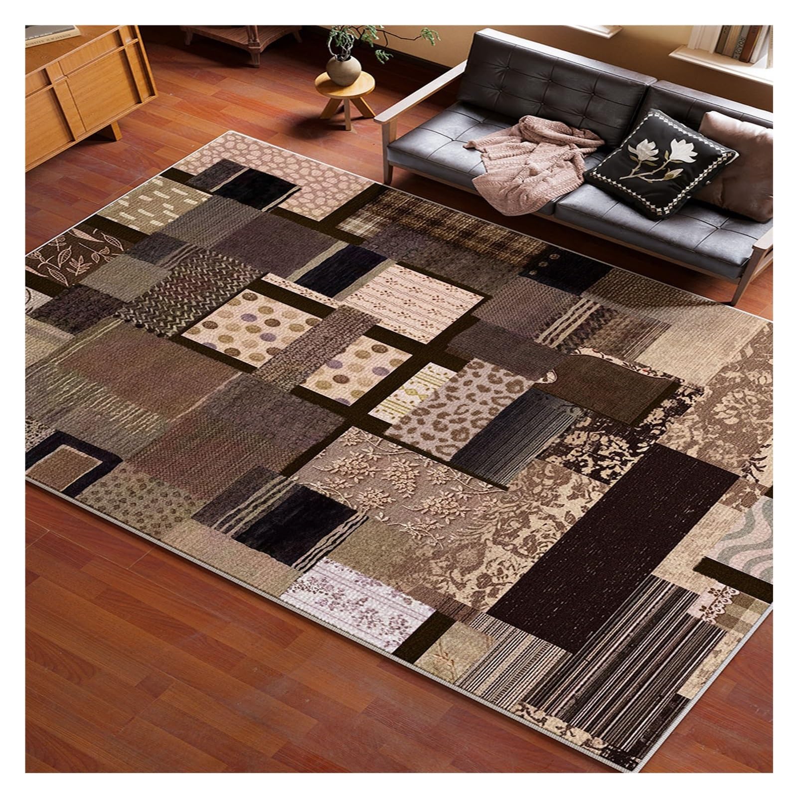 Tapis entrée intérieur grand format 200x250cm pour salon