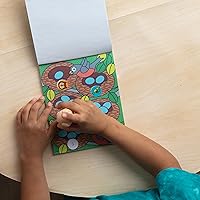 Vista 3 de Melissa & Doug Wow!™ de pegatinas Bunny Bundle: bloc de actividades de 24 páginas, sellador, 500 pegatinas, bloc mini, juguete de manualidades