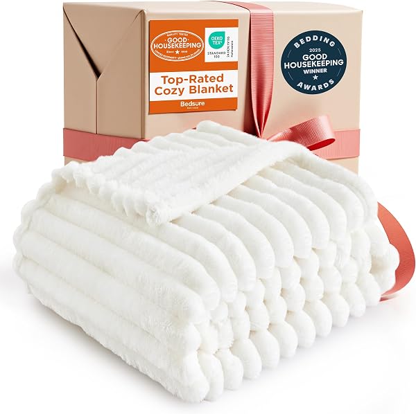 Bedsure Twin Blanket Super Cozy Soft Fleece