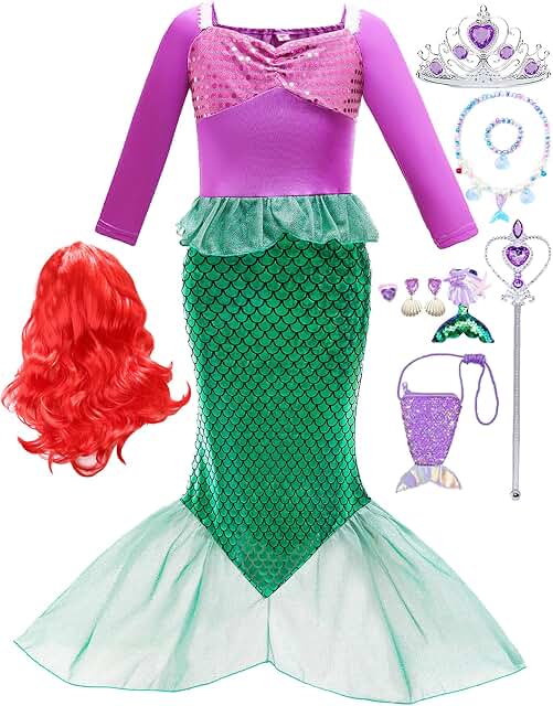 Princess Dress Up Mermaid Costume