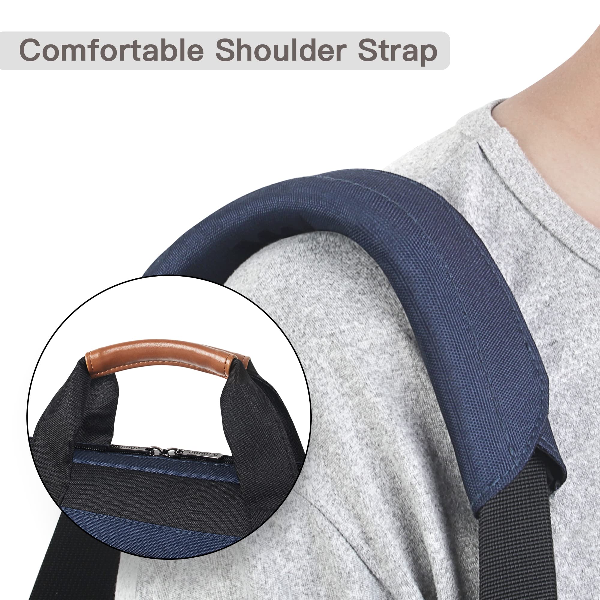 Borsa Per Laptop 17.3 Pollici - Zainetto Impermeabile Con Tante Tasche - Foto 10